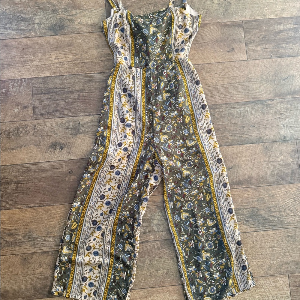 Blue Rain Multicolor Floral Garment